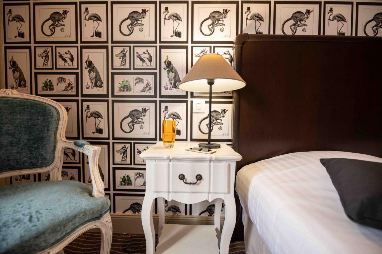 Logis Hotel La Croix Blanche Fontevraud מראה חיצוני תמונה