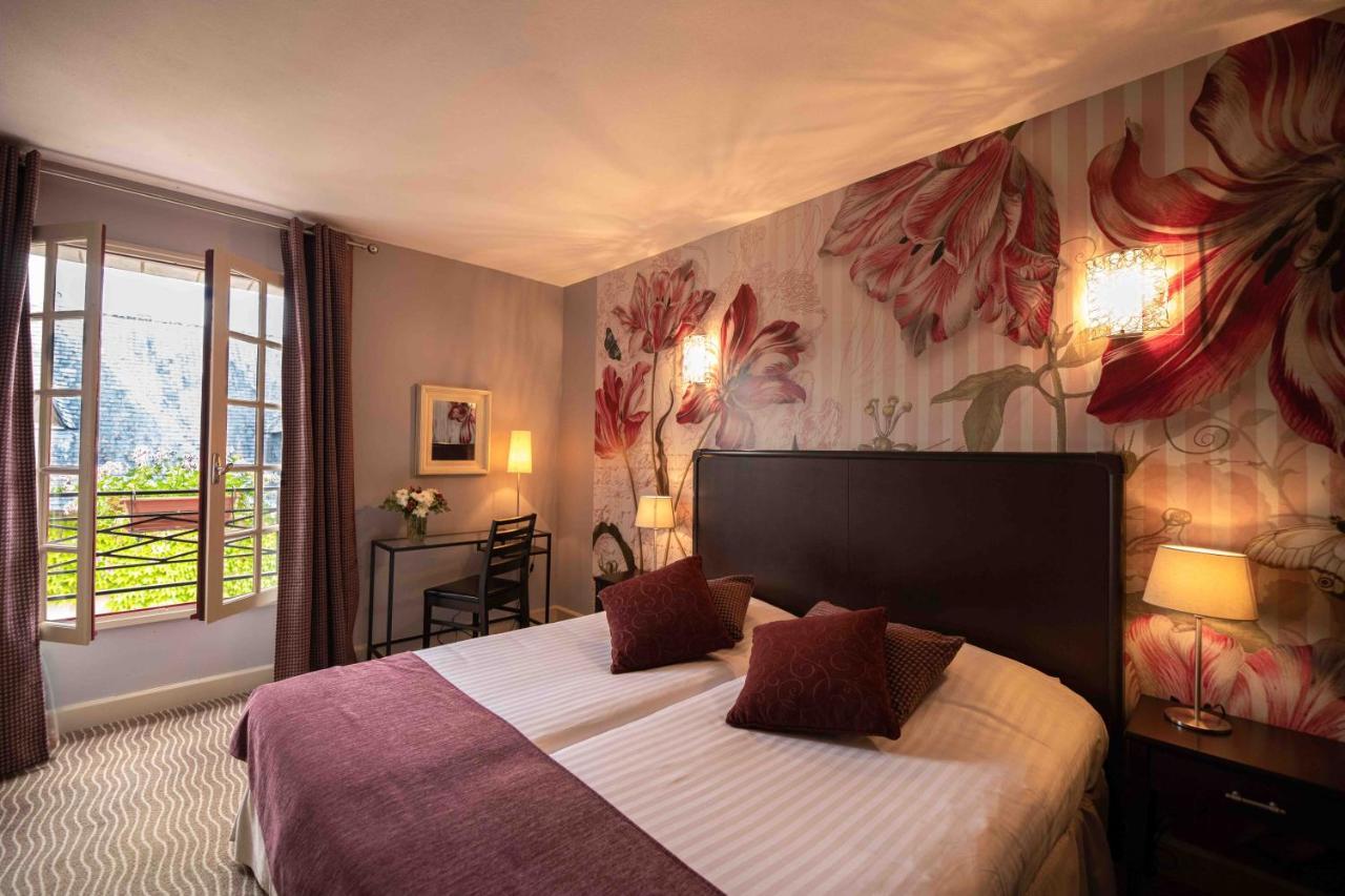 Logis Hotel La Croix Blanche Fontevraud מראה חיצוני תמונה