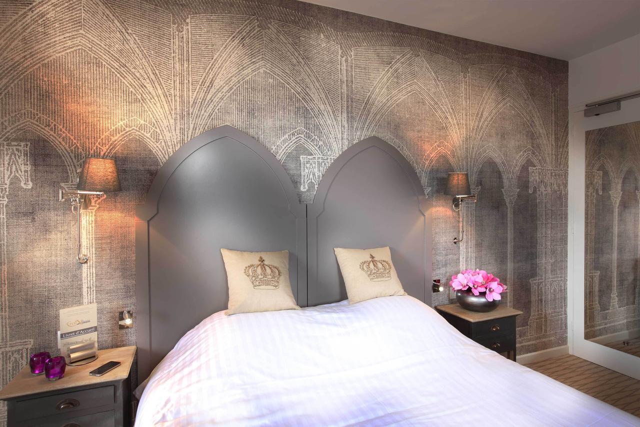 Logis Hotel La Croix Blanche Fontevraud חדר תמונה