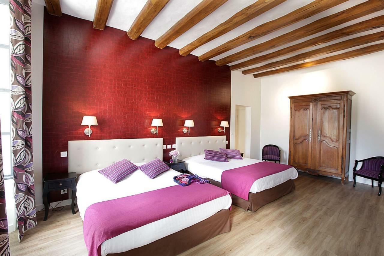 Logis Hotel La Croix Blanche Fontevraud מראה חיצוני תמונה