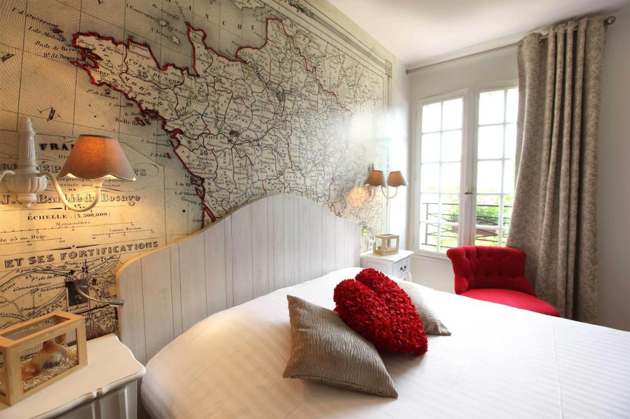 Logis Hotel La Croix Blanche Fontevraud חדר תמונה