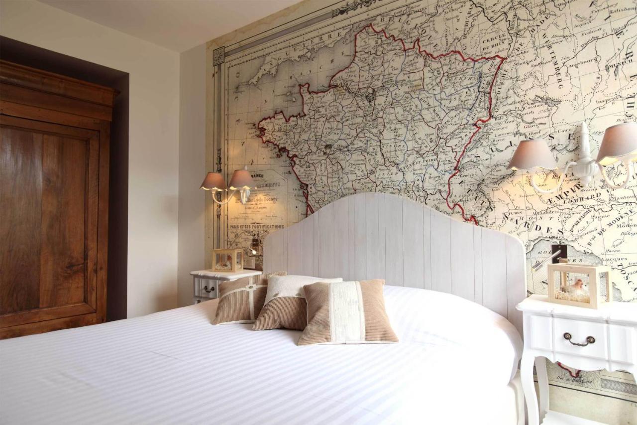 Logis Hotel La Croix Blanche Fontevraud חדר תמונה