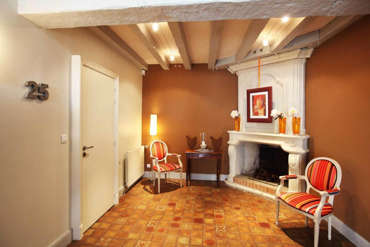 Logis Hotel La Croix Blanche Fontevraud חדר תמונה
